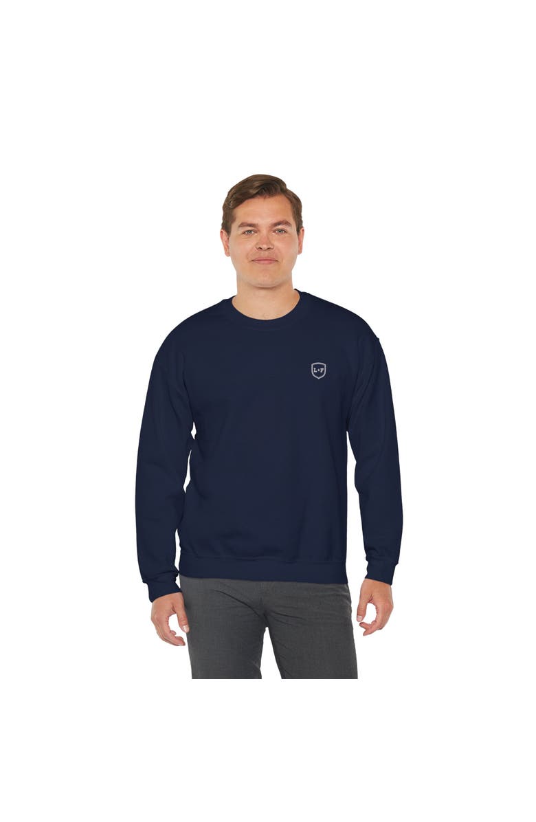 Ledger & Ford Team Player Rugby Embroidered Crewneck, Alternate, color,