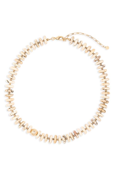 Howlite Collar Necklace