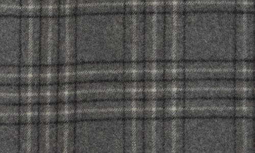 Rag & Bone Thea Plaid Double Breasted Wool Blend Coat In Gray