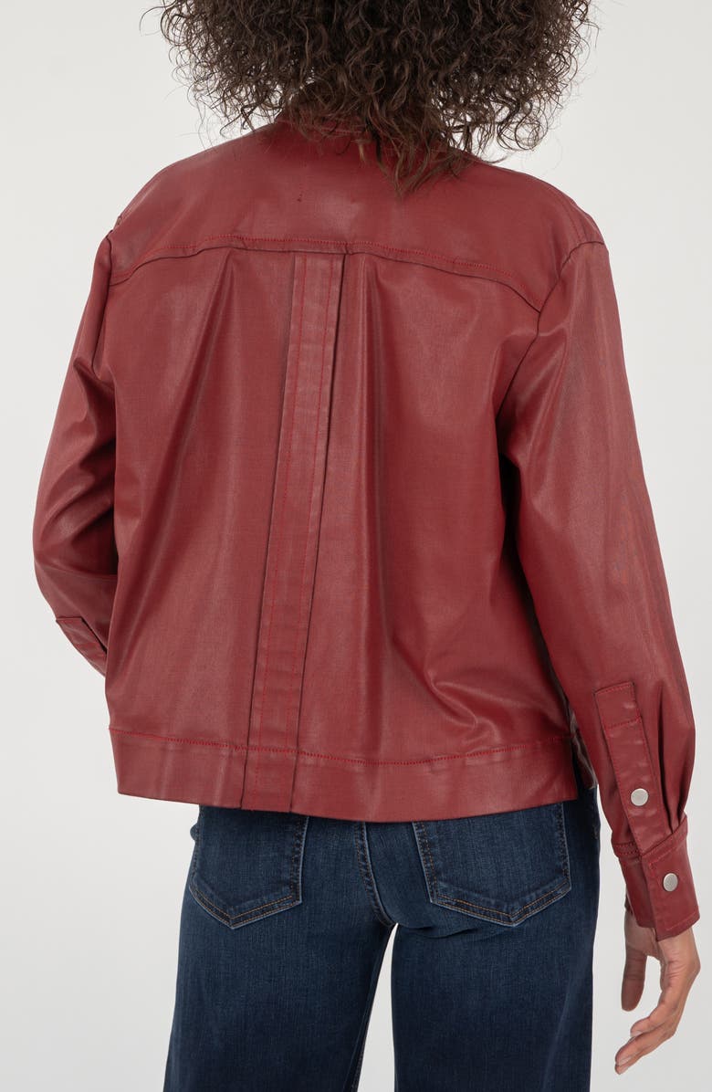 KUT from the Kloth Remy Jacket, Alternate, color, Red