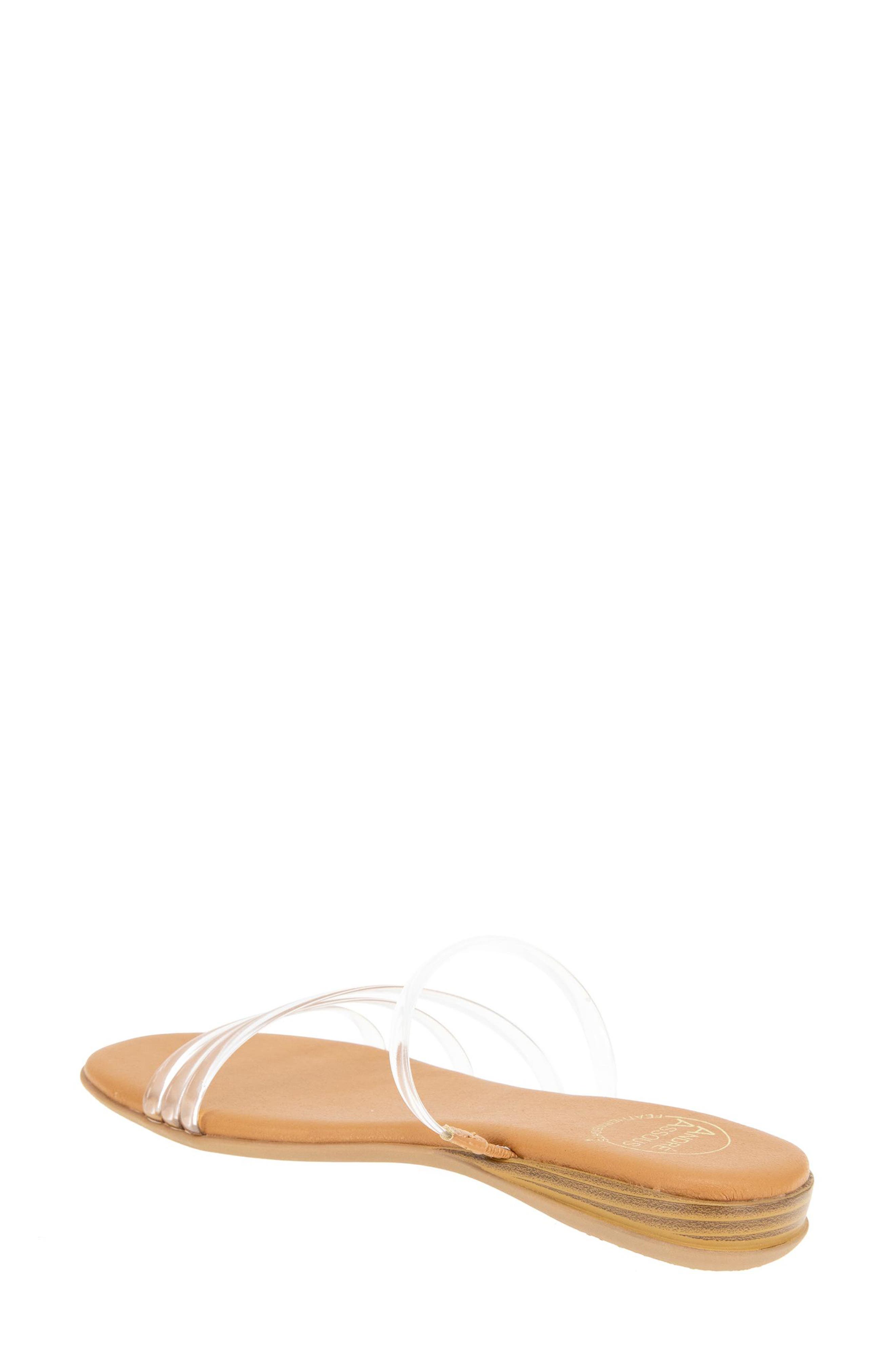 André Assous Nolan Sandal, Alternate, color, Clear