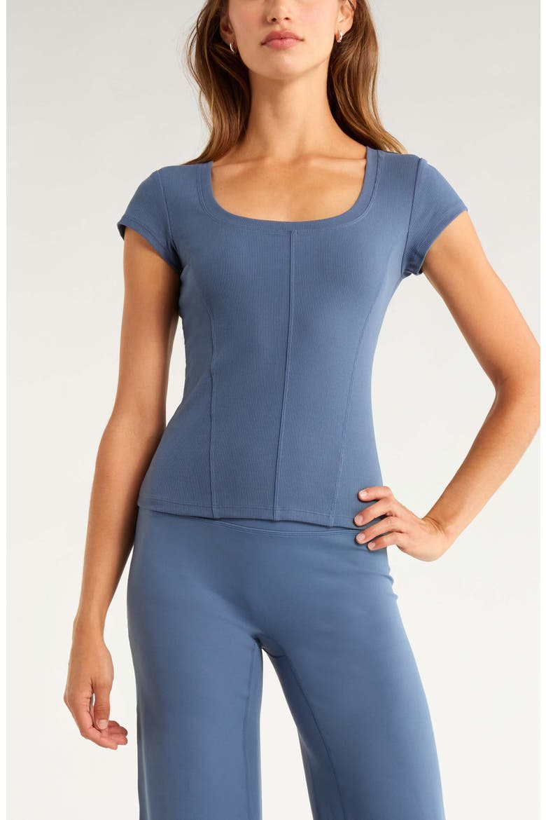 Seamed Rib Top, Main, color, BLUE VINTAGE