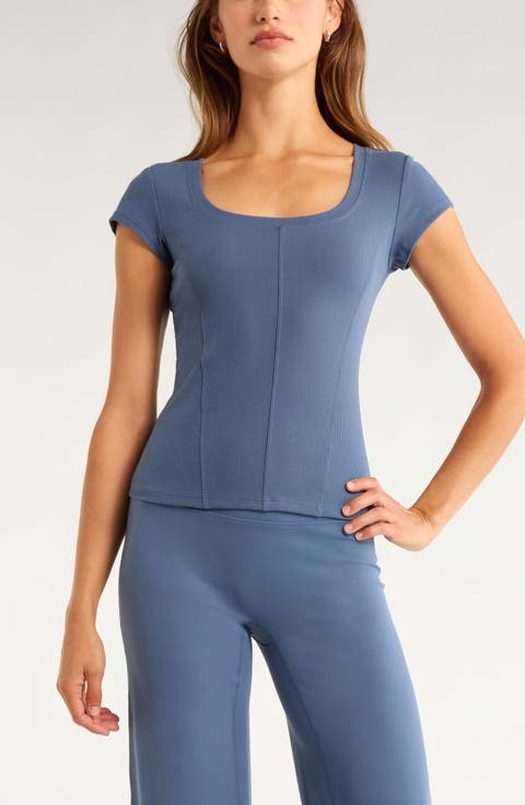 Seamed Rib Top