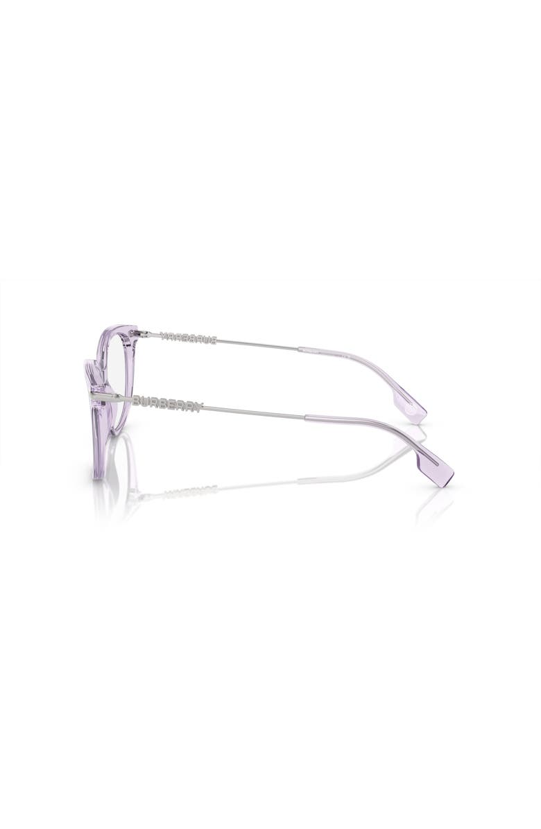 Burberry 51mm Square optical glasses, Alternate, color, Violet