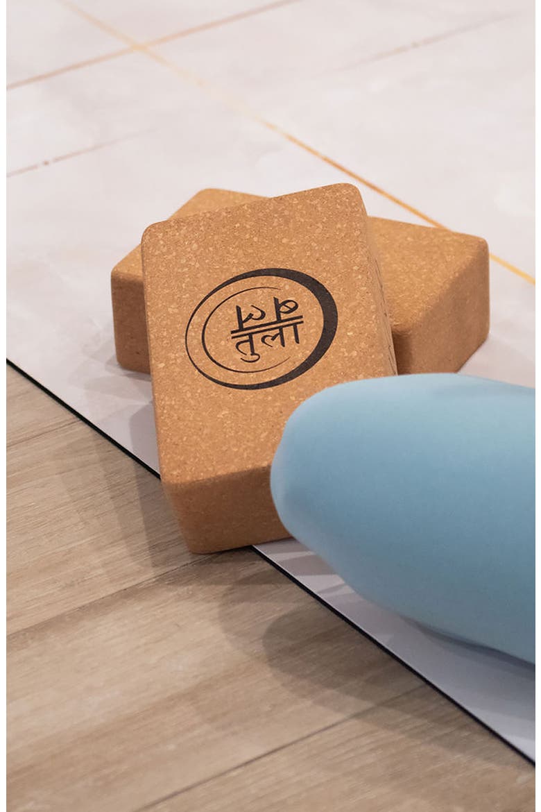 Cork Yoga Blocks, Alternate, color, Natural Cork