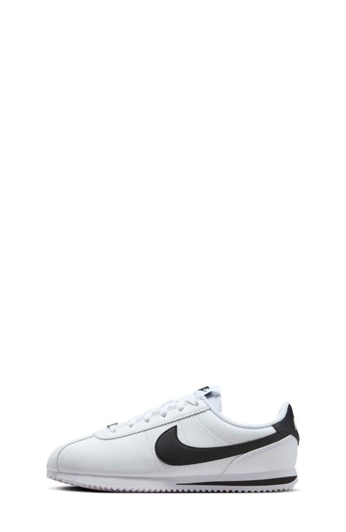Nike Cortez Sneaker In White/black