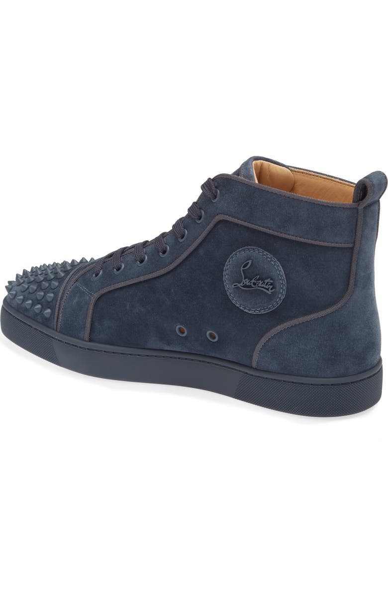 Christian Louboutin Lou Spikes High Top Sneaker, Alternate, color,