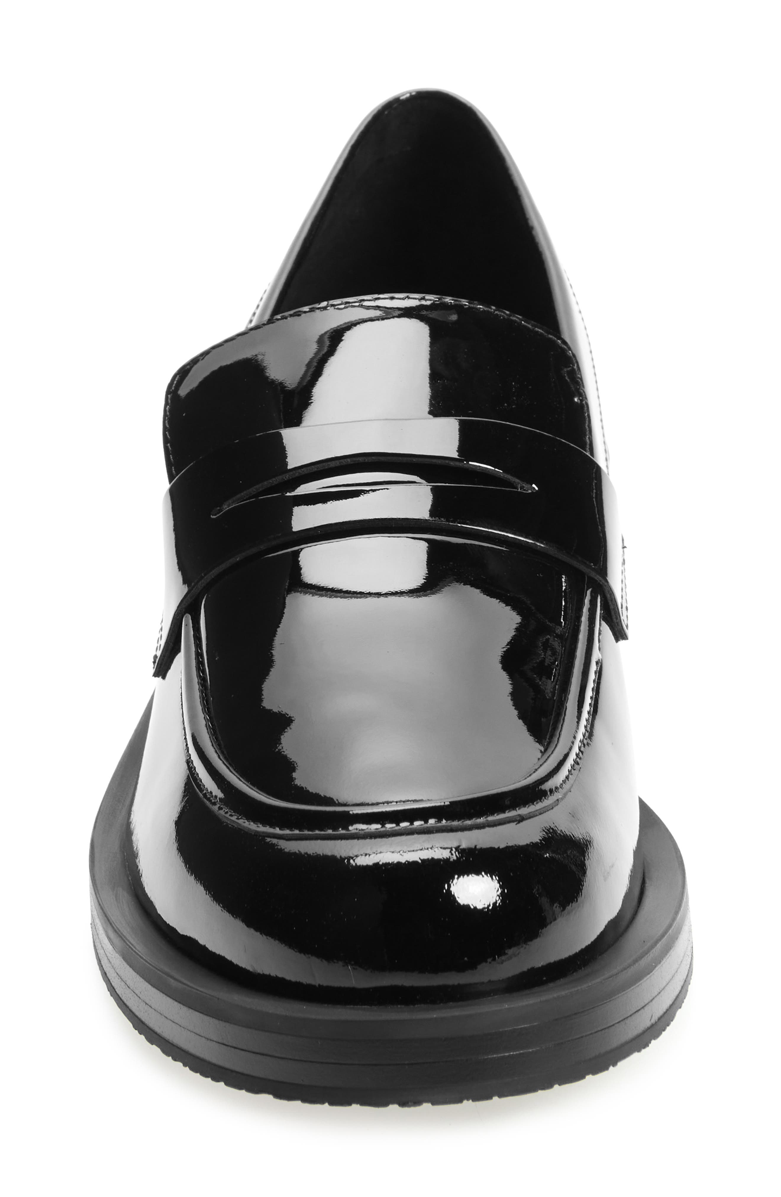 Palmer Penny Loafer, Alternate, color, BLACK