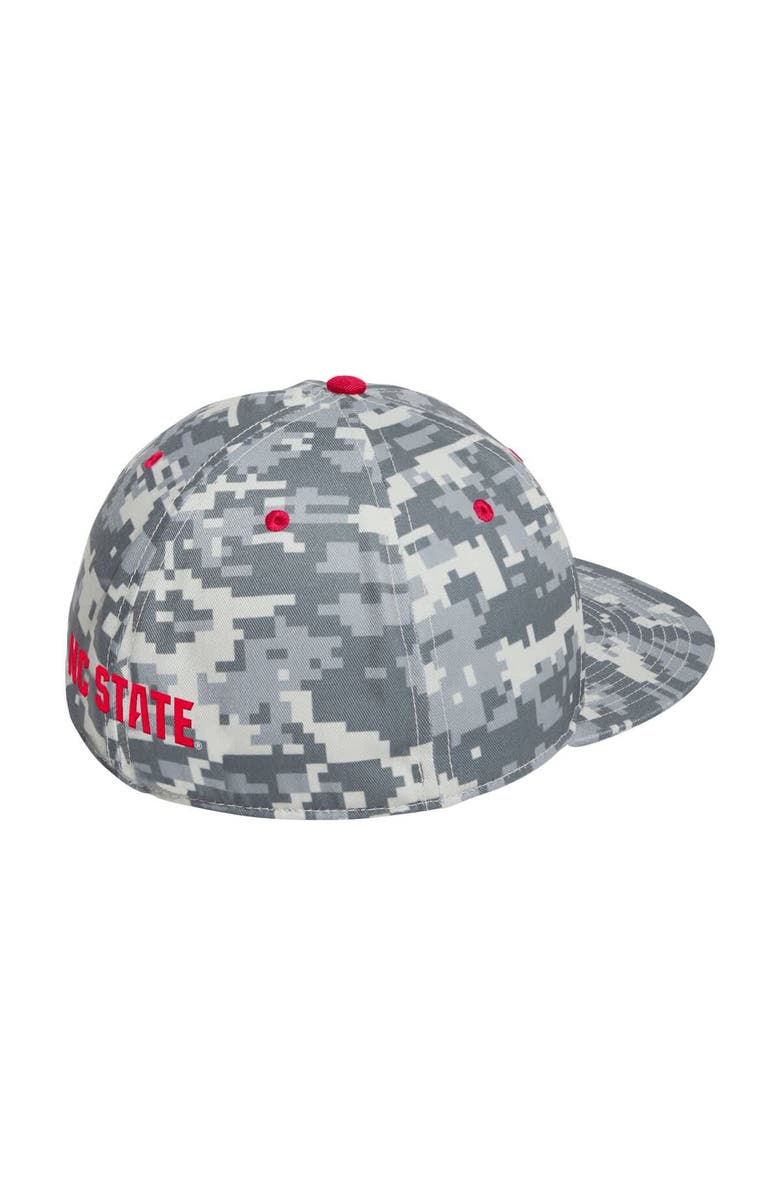 adidas Men's adidas  Camo NC State Wolfpack On-Field Fitted Baseball Hat, Alternate, color, 