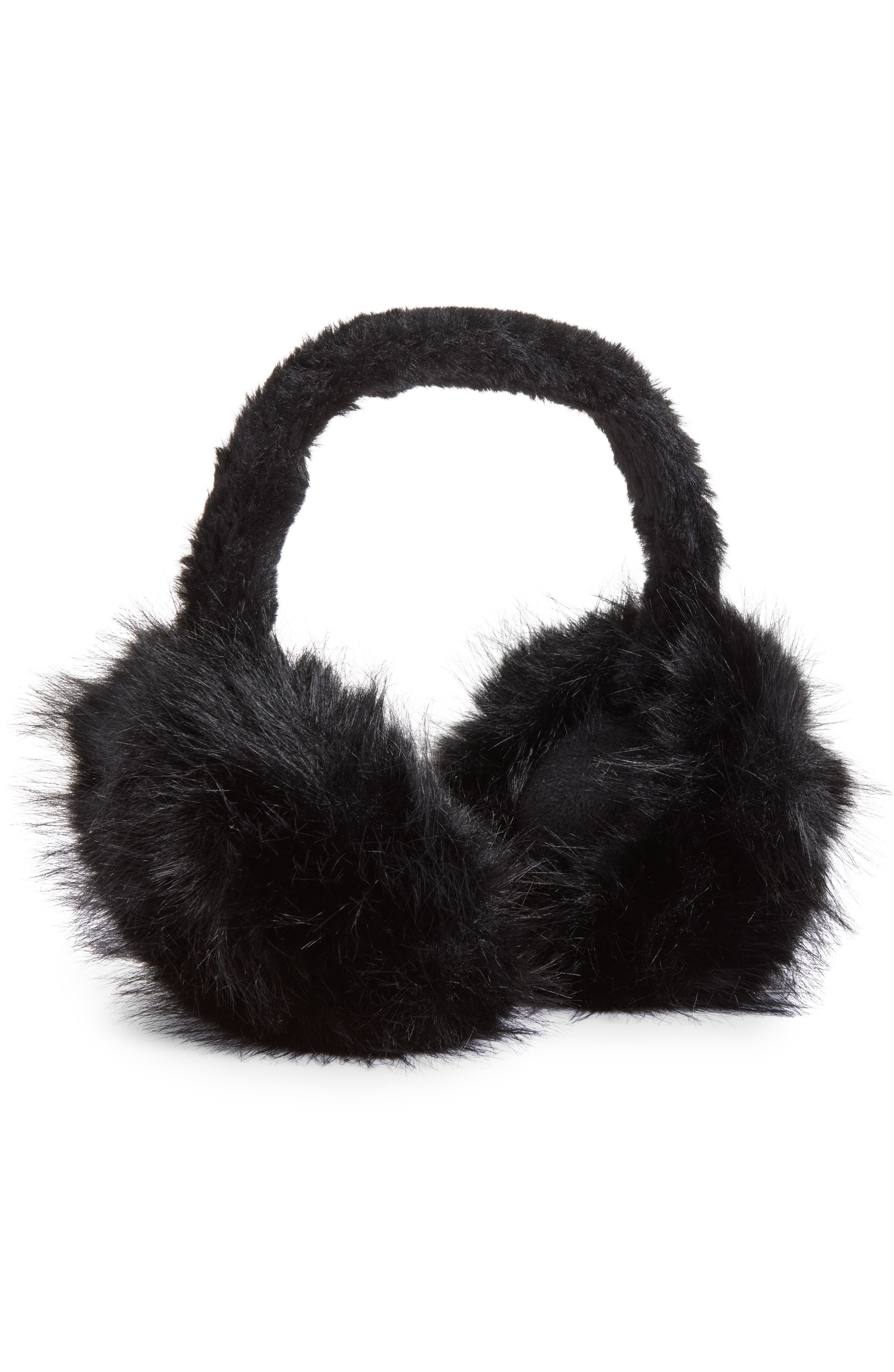 Faux Fur Collapsible Earmuffs