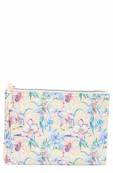 Floral Print Clutch