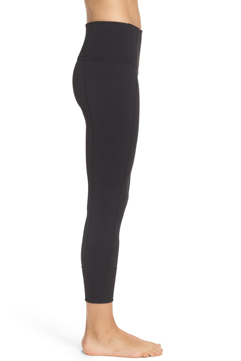 Moonlight High Waist Leggings, Alternate, color, BLACK