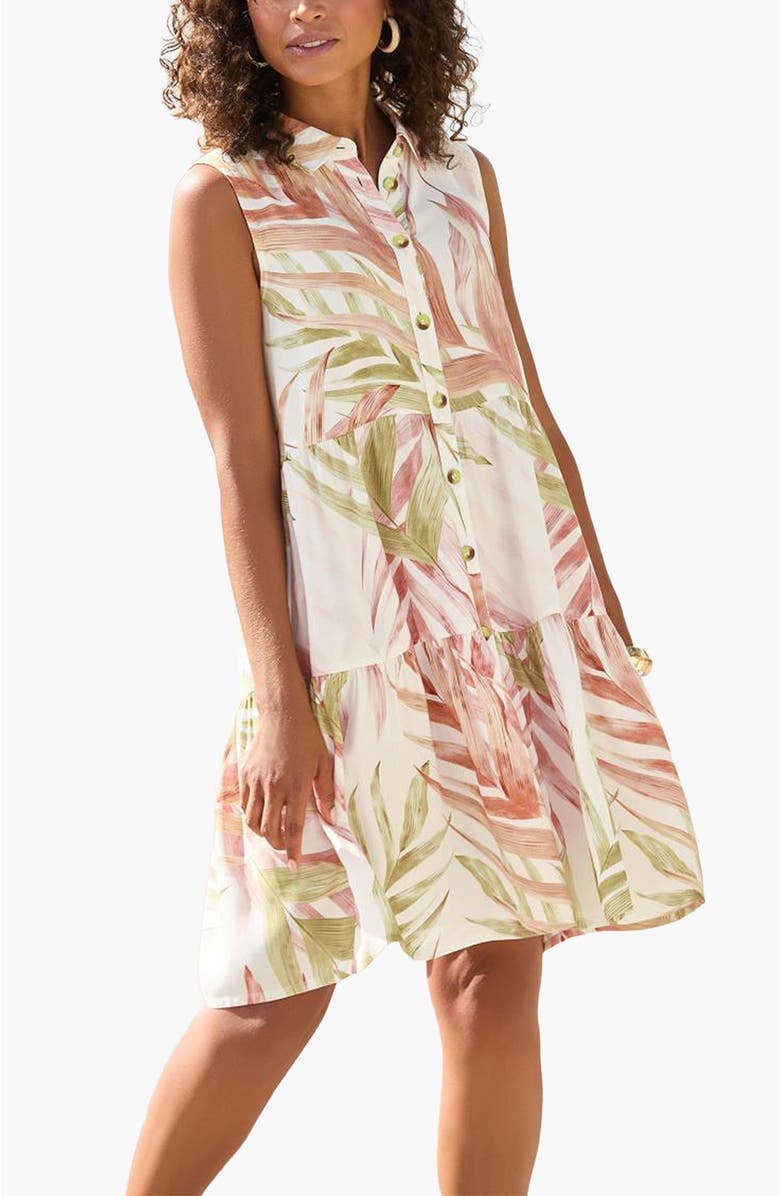 LASCANA Women's Button Down Shirt Dress, Main, color, Beige Orange