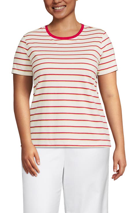 Relaxed Supima Cotton Crew Neck T-Shirt