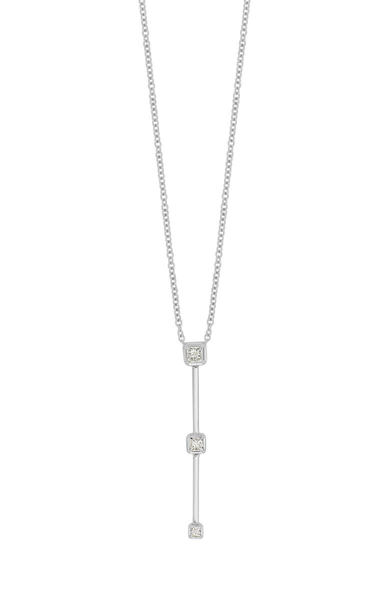 Bony Levy Aviva Drop Diamond Pendant Y-Necklace, Main, color, 
