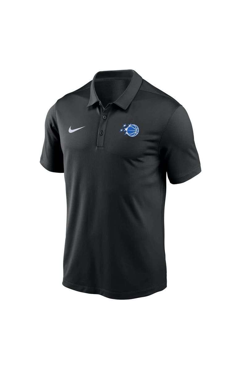 Nike Men's Nike Black Orlando Magic Victory Performance Polo, Alternate, color, Black