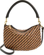 Clare V. Petit Moyen Woven Messenger Bag