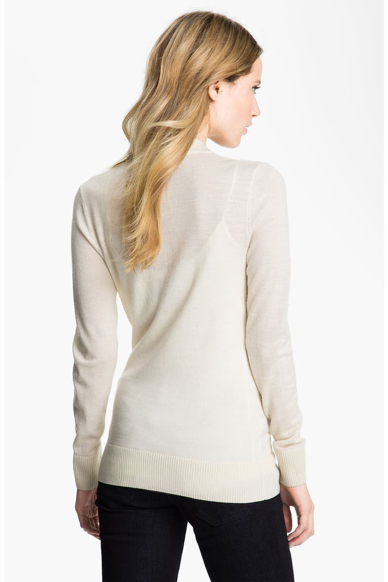 'Simone' Merino Cardigan, Alternate, color, IVORY