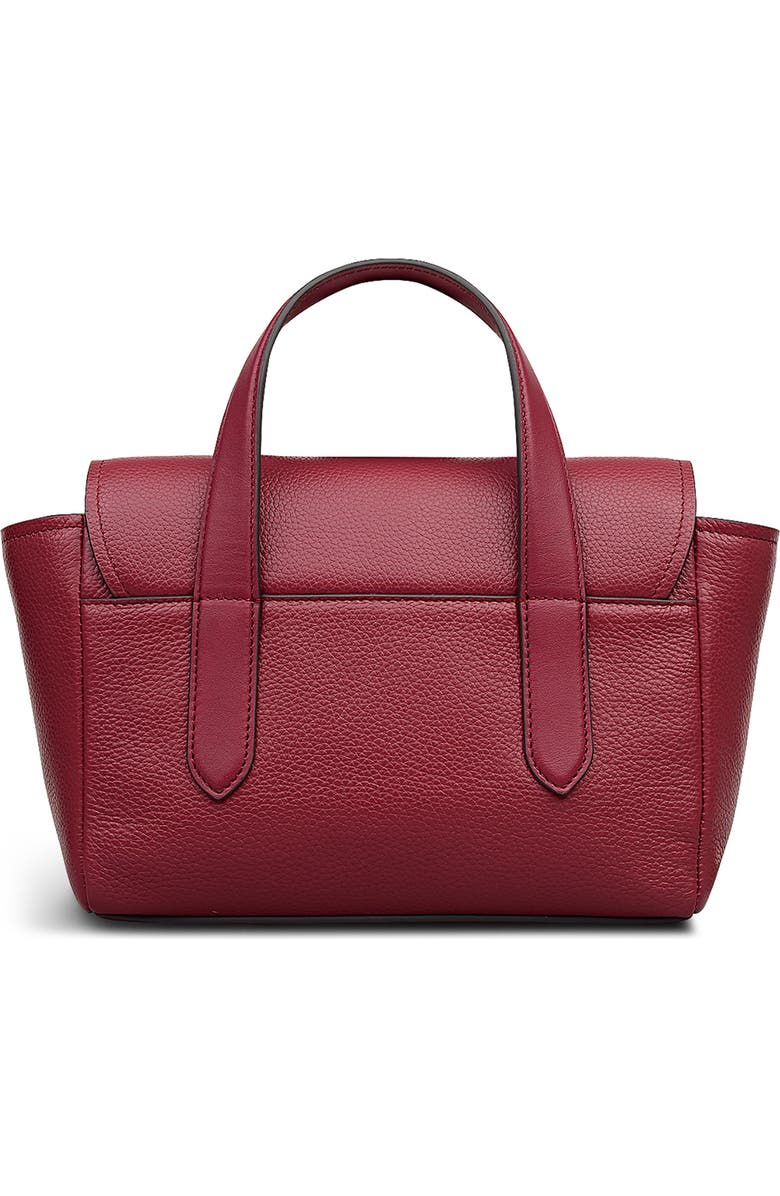 Radley Mayfair Lane Small Flapover Satchel Bag, Alternate, color, Carmine