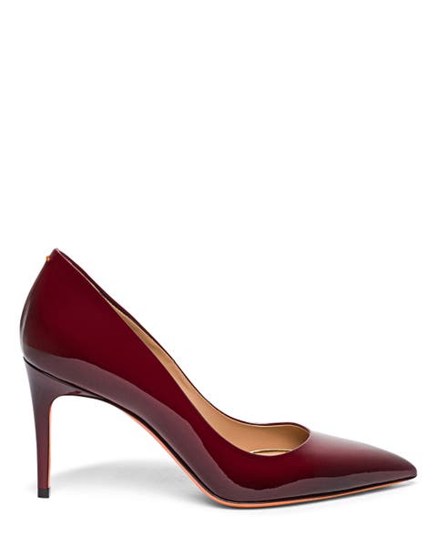 High-Heel Patent Leather Pumps