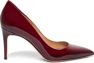 Santoni High-Heel Patent Leather Pumps