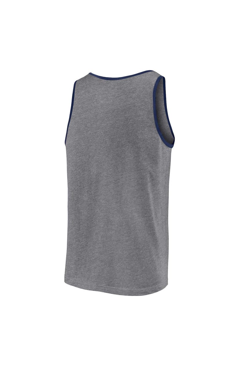 PROFILE Men's Profile Heather Charcoal Houston Astros Big & Tall Arch Over Logo Tank Top, Alternate, color, 
