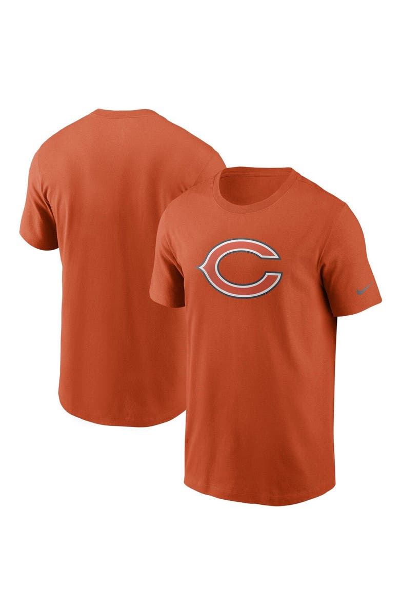 Nike Men's Nike Orange Chicago Bears Primary Logo T-Shirt, Main, color, Orange