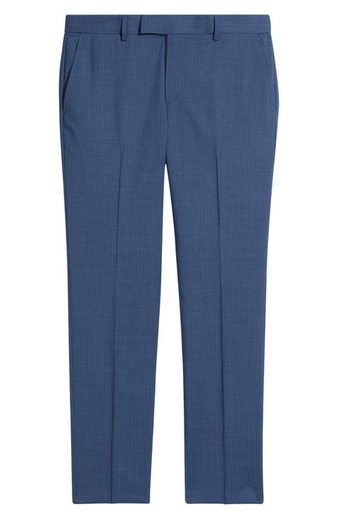 Genius Pinstripe Wool Trousers