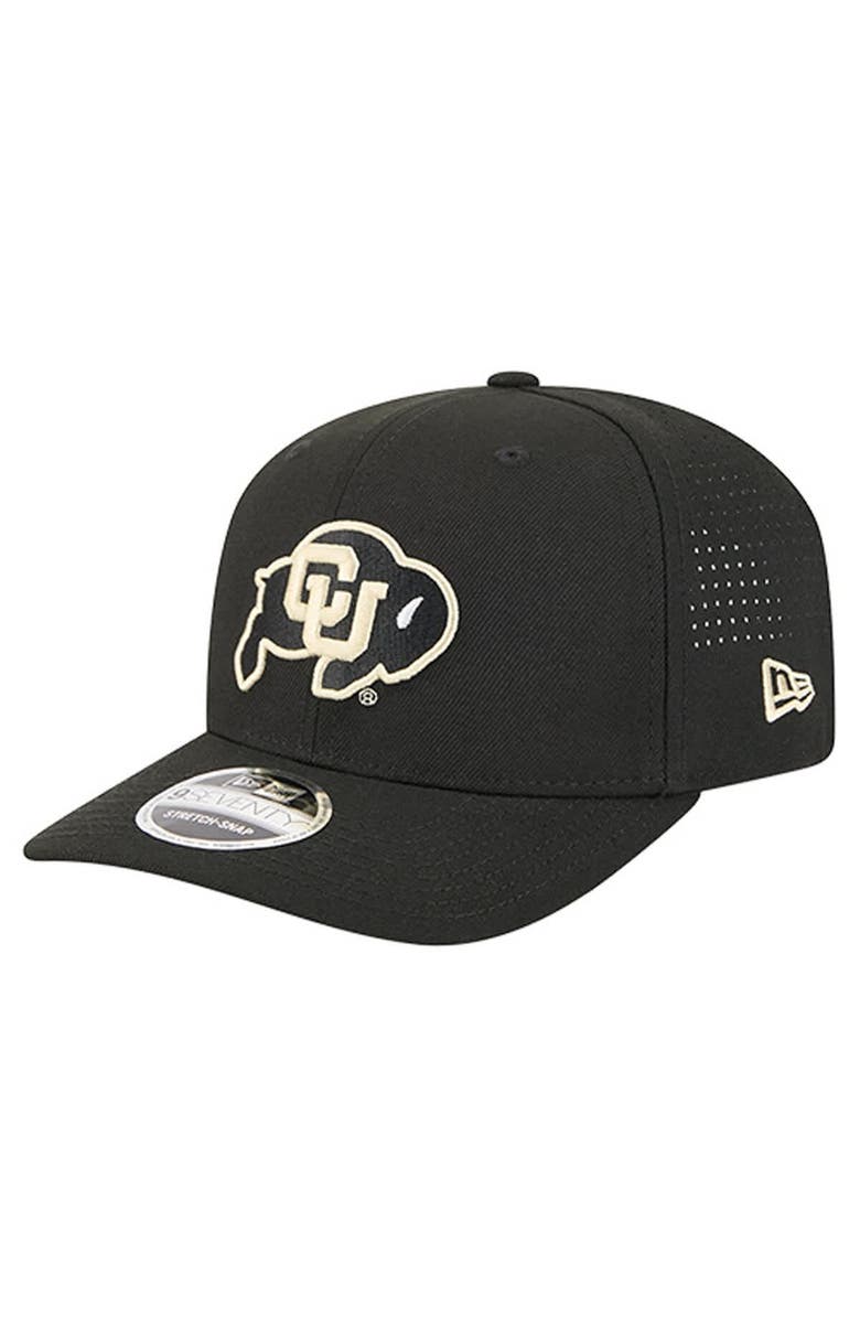 New Era Men
s New Era  Black Colorado Buffaloes Team 9SEVENTY Adjustable Hat, Main, color, Black