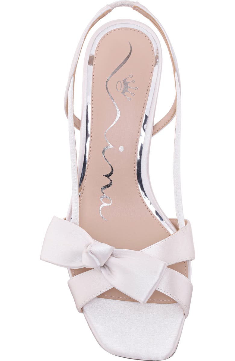 Nina Lizette Slingback Sandal, Alternate, color, Ivory