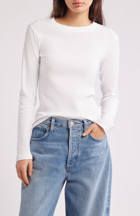 Everyday Long Sleeve Cotton T-Shirt