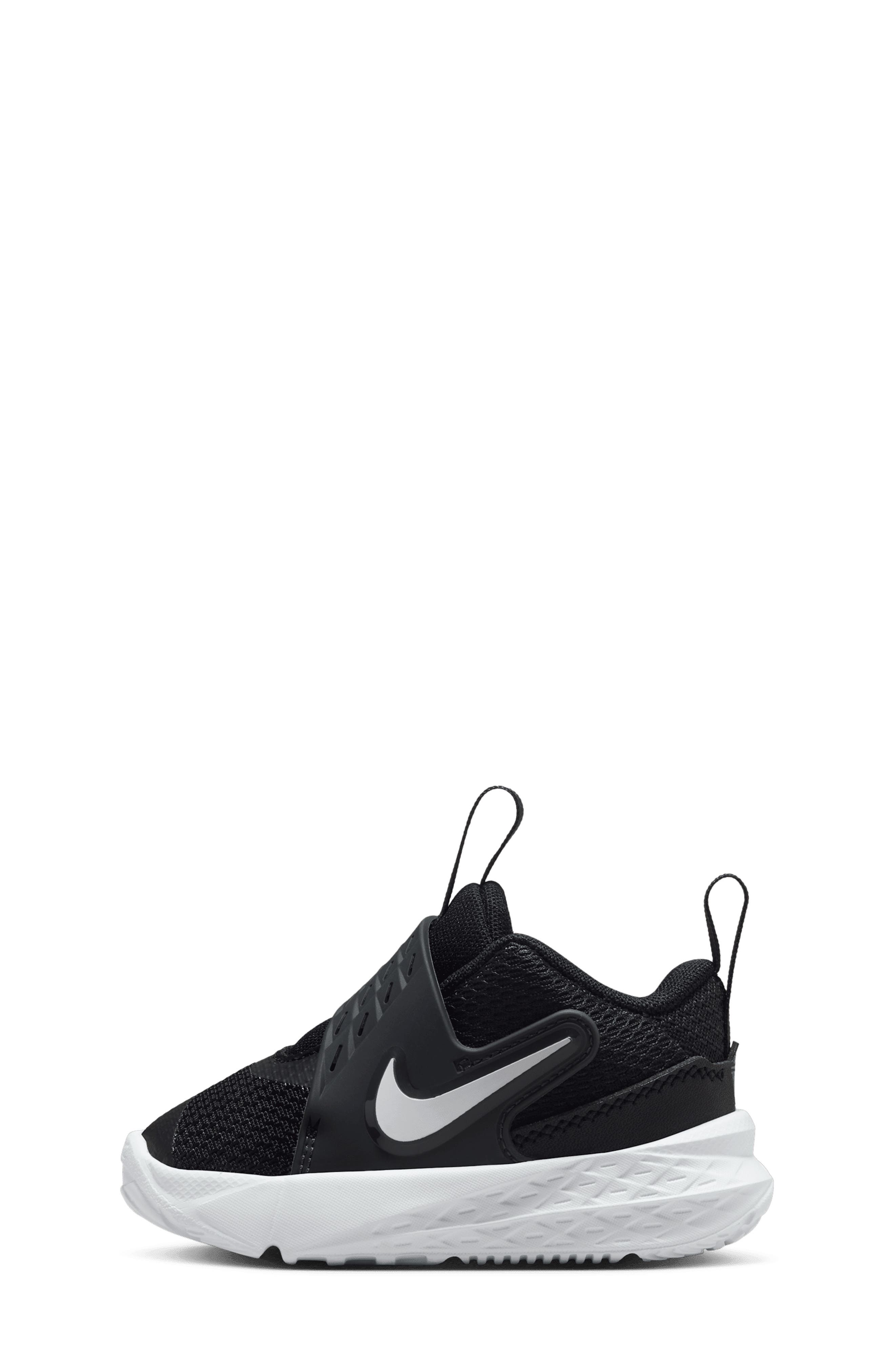 Nike Kids' Team Hustle D 12 Basketball Sneaker, Alternate, color, Black/ Anthracite/ White