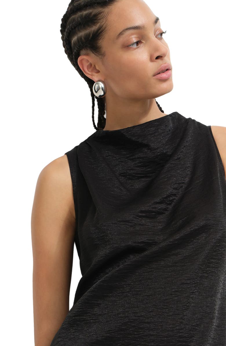 Marcella Senna Satin Gown, Alternate, color, 