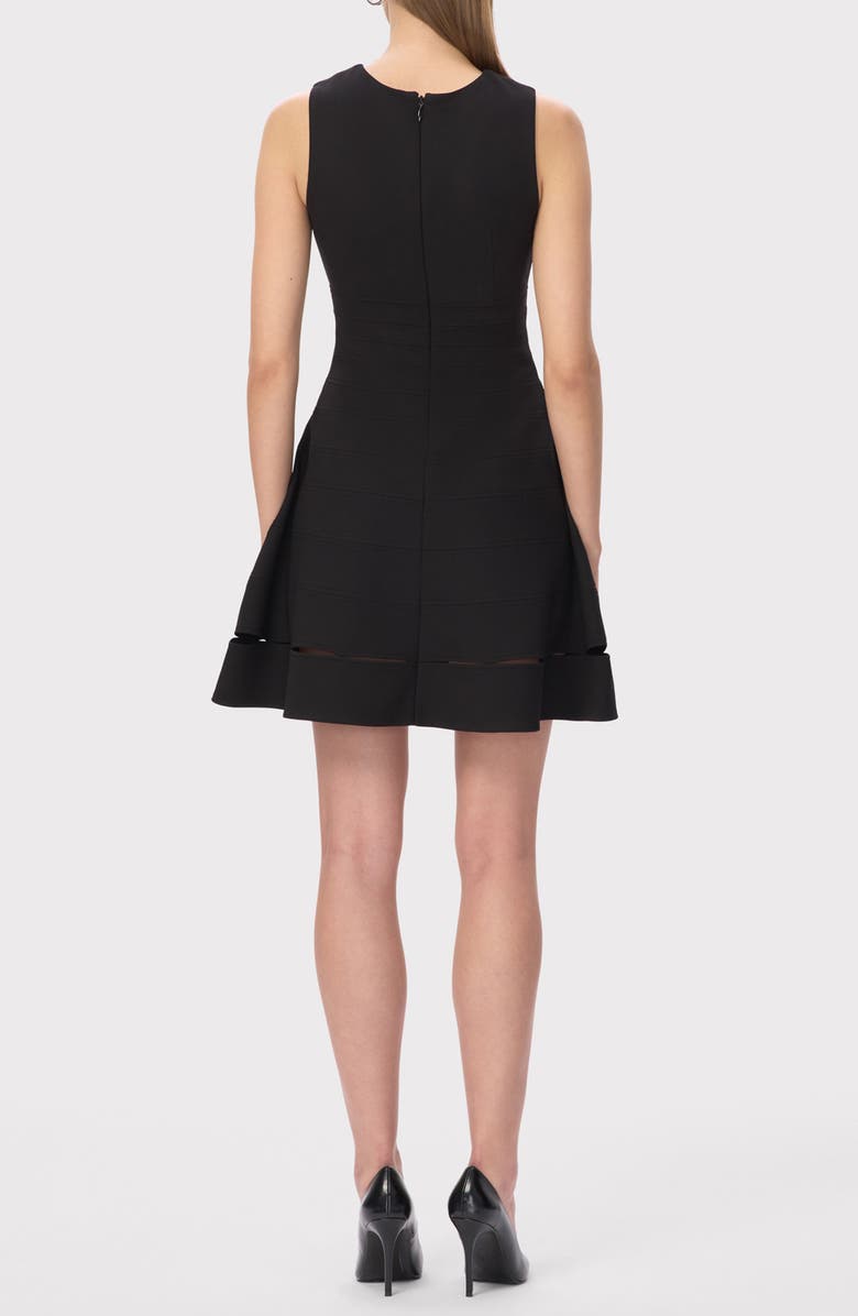 Herve Leger The Rosemary Dress, Alternate, color, Black