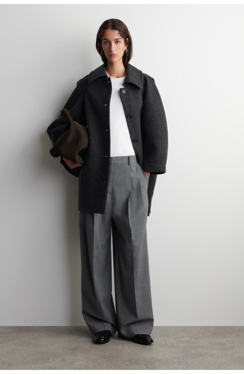 COS Clean Cut T-Shirt, Alternate, color, White