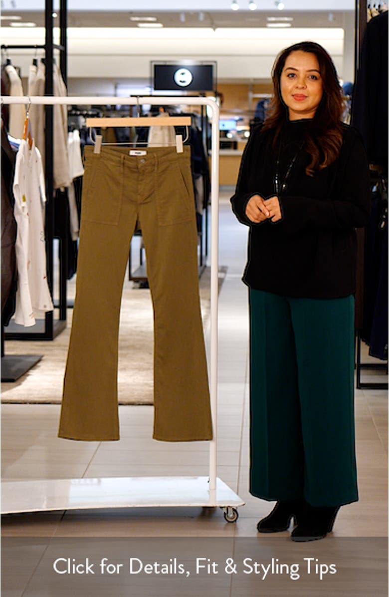 Vicky Patch Pocket Wide Leg Jeans, sales video thumbnail