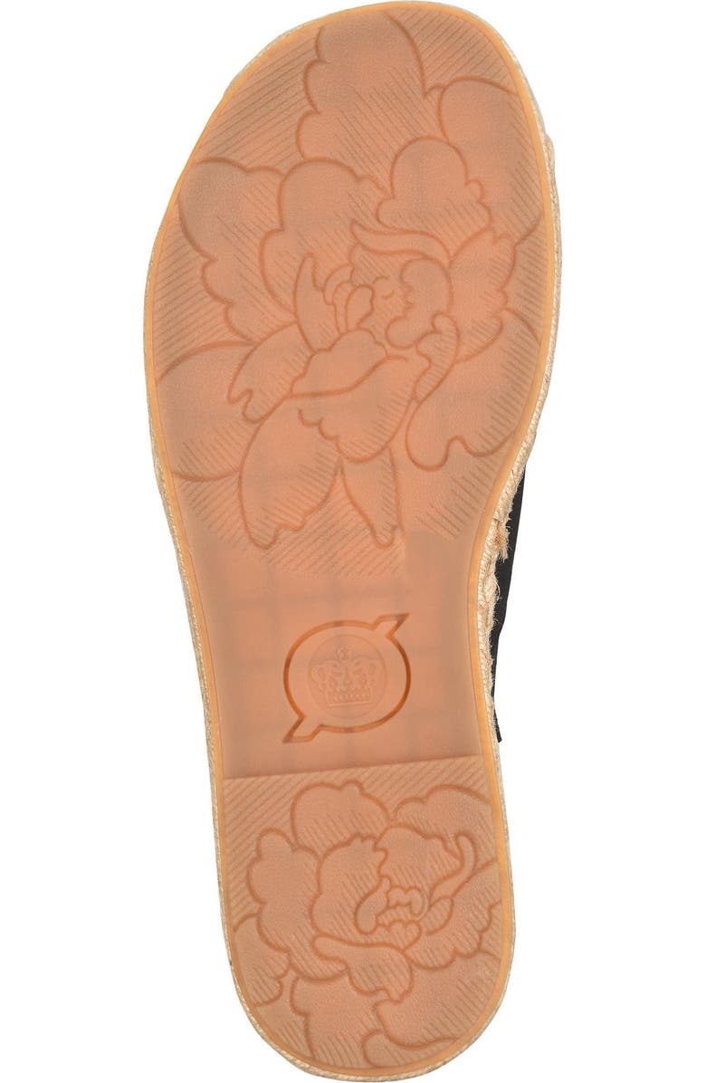 Børn Akela Slingback Espadrille Sandal, Alternate, color, Black Suede