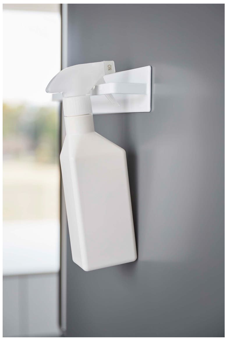 Magnetic Kitchen Towel Hanger, Alternate, color, WHITE