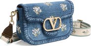 Valentino Garavani Alltime Denim Shoulder Bag