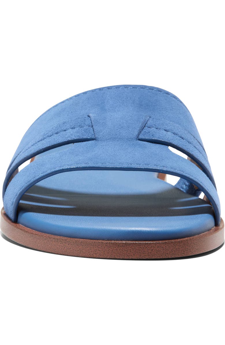 Cole Haan Flynn Slide Sandal, Alternate, color, Dutch Blue Suede
