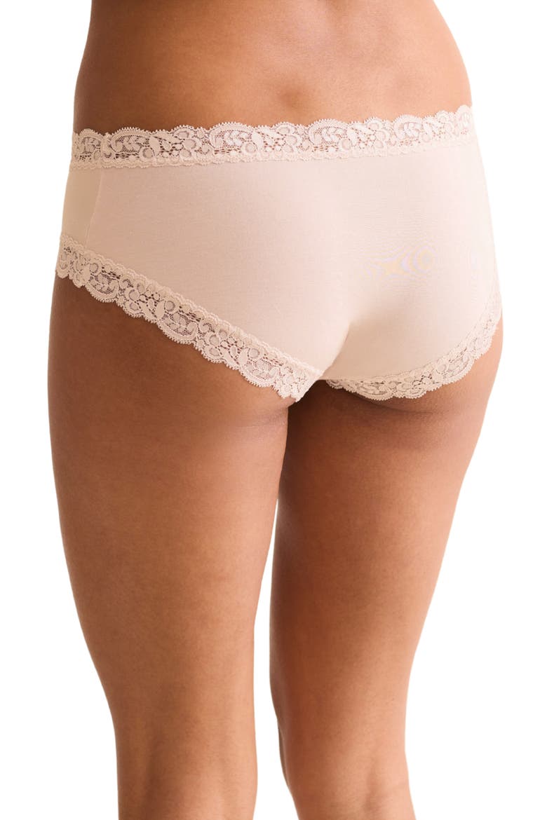 Iconic Boyshorts, Alternate, color, CHAMPAGNE