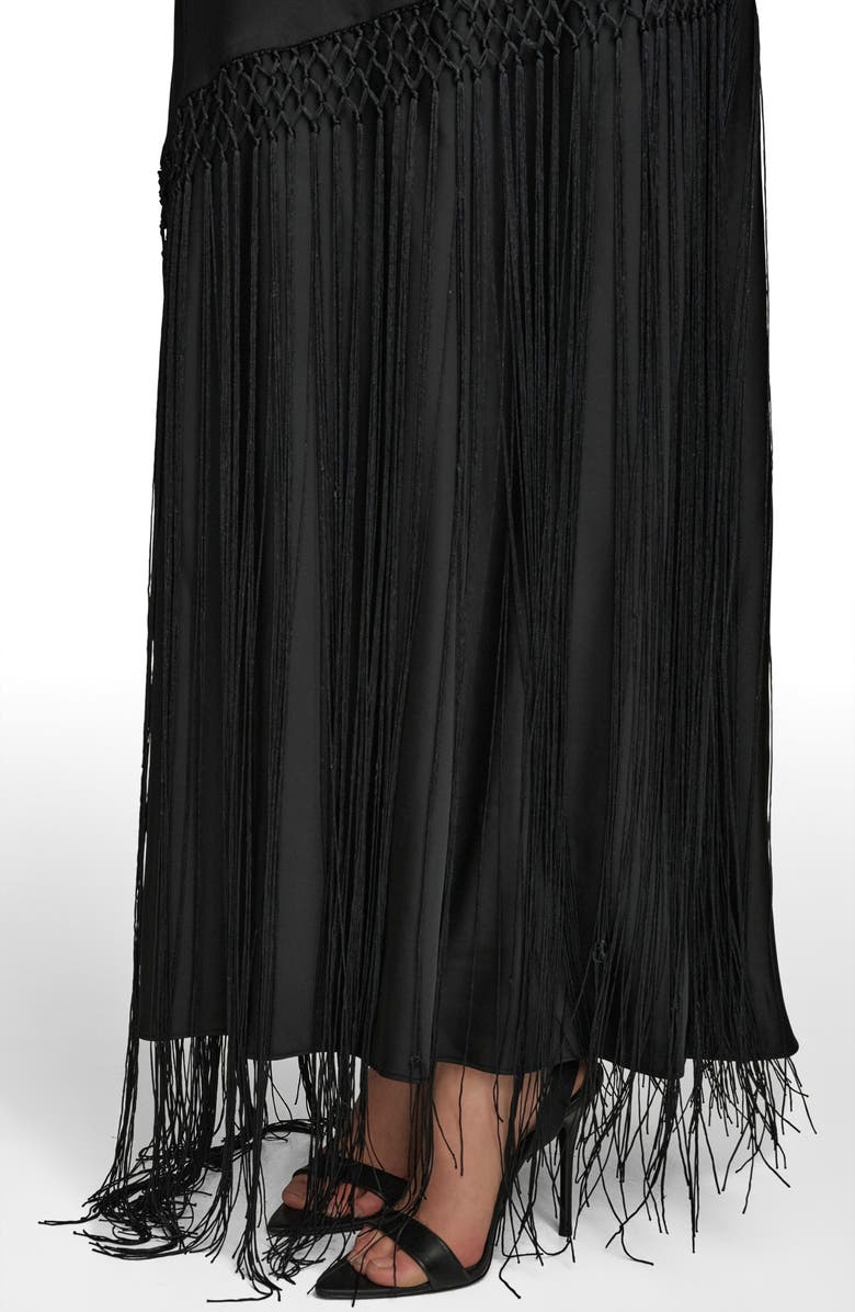 Donna Karan New York Sleeveless Gown, Alternate, color, Black