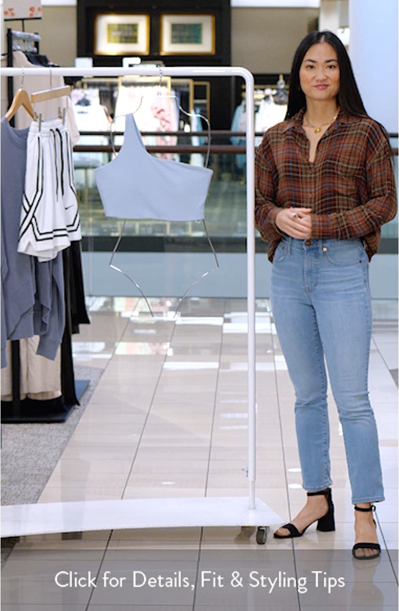 Zenvy Asymmetrical Light-Support Padded Sports Bra, sales video thumbnail