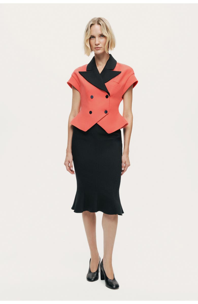 Nocturne Short Sleeve Tailored Vest, Alternate, color, Multi-Colored