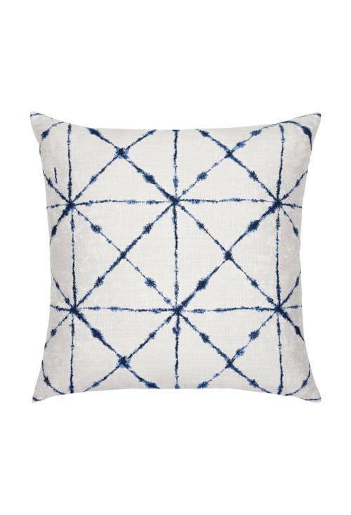 Elaine Smith Trilogy Sunbrella Pillow, Indigo