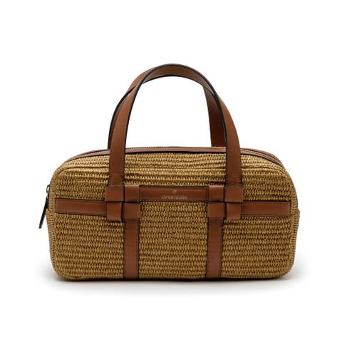 Bibi Jute Bag With Shoulder Strap And Iconic Knots