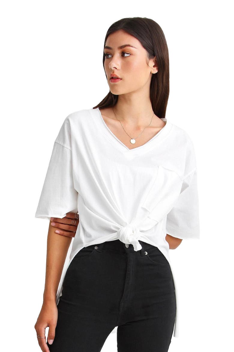Brave Soul Oversized T-Shirt, Alternate, color, White