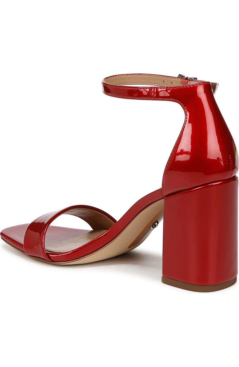 Sam Edelman Daniella Ankle Strap Sandal, Alternate, color, Passion Red