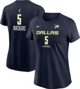 Nike Women's Nike Paige Bueckers Navy Dallas Wings Explorer Name & Number T-Shirt