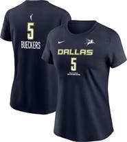 Nike Women's Nike Paige Bueckers Navy Dallas Wings Explorer Name & Number T-Shirt